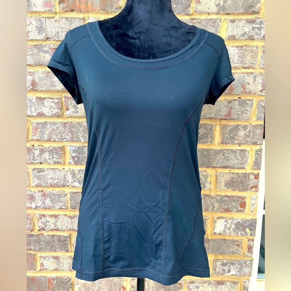 Nordstrom Zella Activewear Moisture Wicking Top - Black - Women’s Size Medium
